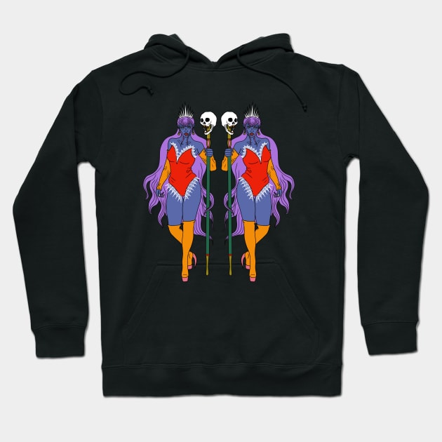 Vampire Twins Hoodie by motelgemini